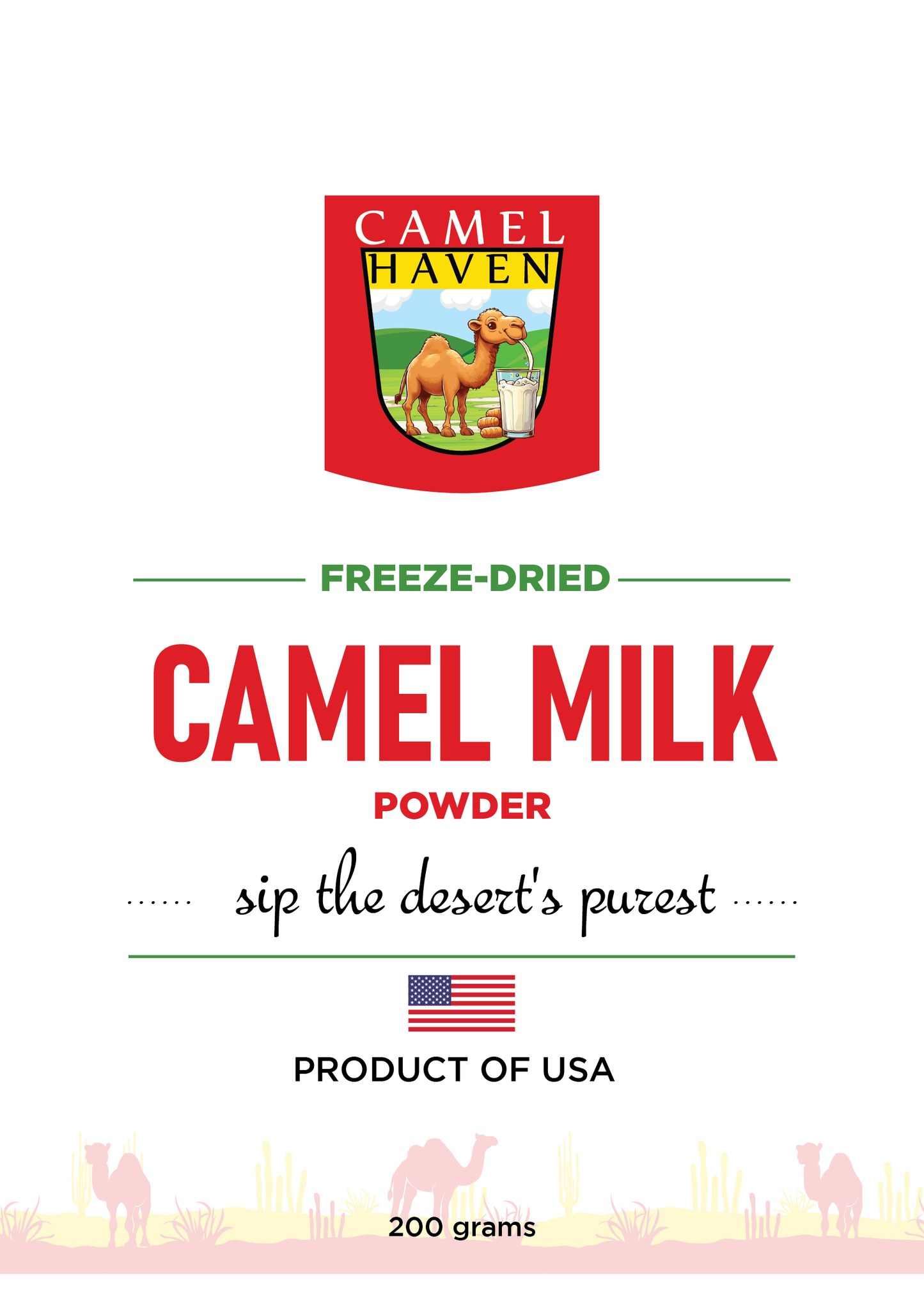 Camel Milk Powder - 200 grams